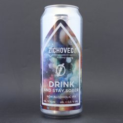 Zichovec - Drink And Stay Sober - 0.5% (500ml) - Ghost Whale