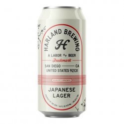 Harland Brewing Japanese Lager 473mL - The Hamilton Beer & Wine Co