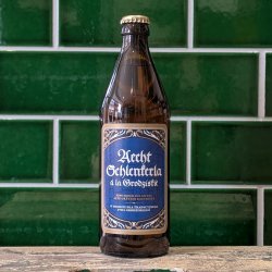 Schlenkerla ("Heller-Bräu" Trum) Aecht Schlenkerla A La Grodziskie