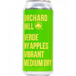 Orchard Hill Cider Mill Verde - Half Time