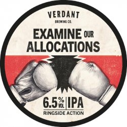 Verdant Brewing Co Examine Our Allocations