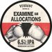 VERDANT BREWING CO Examine Our Allocations 6.5% 