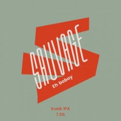 Brasserie Sauvage  Eh Boboy - Trident