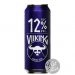 Bia Viiking Strong 12% – Lon 500ml – Thùng 24 Lon 
