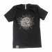 Foiled Sunburst Skull Unisex T-Shirt Foiled Sunburst Skull Unisex T-Shirt