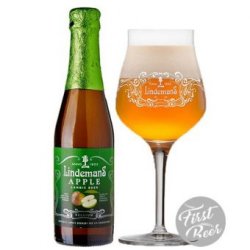 Bia Lindemans Apple 3.5% – Chai 250ml – Thùng 24 Chai - First Beer – Bia Nhập Khẩu Giá Sỉ