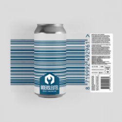 Moersleutel Barcode Platinum & Blue - ØL2GO