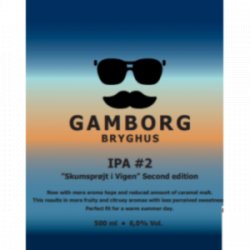 Gamborg Bryghus IPA #2 - ØL2GO