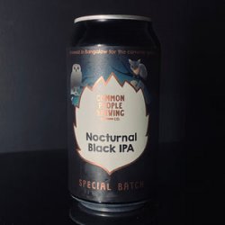 Common People Brewing Co Nocturnal Black IPA Common People Brewing Co Nocturnal Black IPA