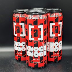 Working Title Knock Knock - Red IPA Can 4pk - Saccharomyces Beer Cafe