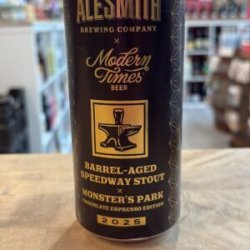 AleSmith Brewing Company Barrel Aged Speedway Stout: Monsters Park Chocolate Espresso Edition