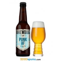 BrewDog Punk IPA AF SIN ALCOHOL - 2D2Dspuma