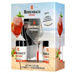 Rodenbach Fruitage 4x250ml + 1 Glass Giftpack - The Hamilton Beer & Wine Co