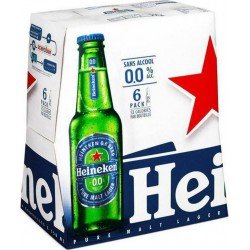 Heineken BiÃre sans alcool 0.01% 6 x 25 cl 0.01%vol. - Selfdrinks