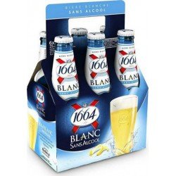 Kronenbourg 1664 BiÃre blanche sans alcool 0.4% 6 x 25 cl 0.4%vol. (pack de 6) - Selfdrinks