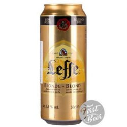 Bia Leffe Vàng 6,6% – Lon 500ml – Thùng 24 Lon - First Beer – Bia Nhập Khẩu Giá Sỉ