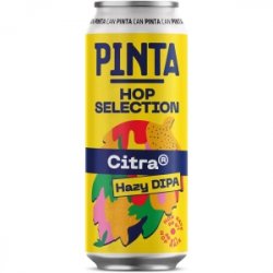 PINTA HOP SELECTION Citra Double IPA 8% 0,5L - Sklep Impuls