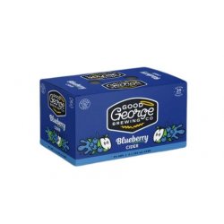 Good George Blueberry & Apple Cider 6x330mL - The Hamilton Beer & Wine Co