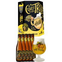 Pack Cuvee des Trolls 5 Cervezas 33 cl 1 Vaso - Bodecall