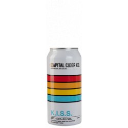 Capital Cider K.I.S.S Dry Cider 440mL - The Hamilton Beer & Wine Co