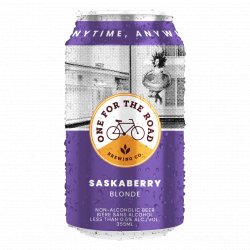 One For The Road Brewing  Saskaberry Blonde