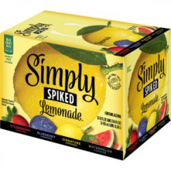 Simply Spiked Lemonade 2412oz cans - Beverages2u