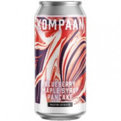 KOMPAAN Dutch Craft Beer Company Blueberry Maple Syrup Pancake