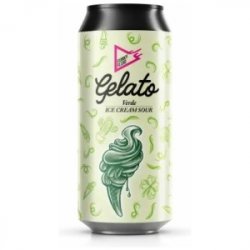 Funky Fluid GELATO VERDE Cactus Kiwi Ice Cream Sour - Sklep Impuls