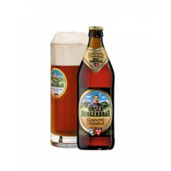 UNSER BÜRGERBRÄU Ruperti Dunkel - 9 Flaschen - Biershop Bayern