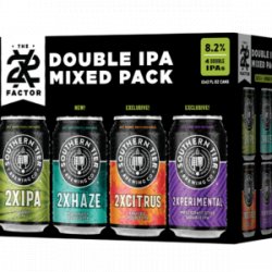 Southern Tier 2X Factor Double IPA Mix Pack 12 pack12 oz cans - Beverages2u