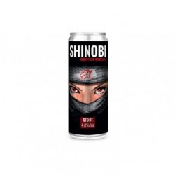 Shinobi Stout 4.8% Vol 33 Cl Lattina - Beer Solution