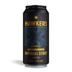 Hawkers Beer Double Bourbon Barrel Aged - Imperial Stout (2022) Hawkers Beer Double Bourbon Barrel Aged - Imperial Stout (2022)