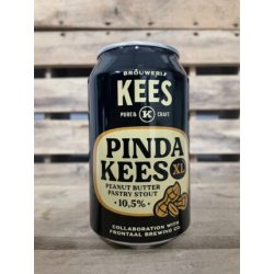 Colab. Frontaal  Pinda Kees XL Peanut butter Pastry Stout 10,5% - Zombier