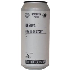 Northern Monk OFS094 Irish Dry Stout 440ml (3.9%) - Indiebeer