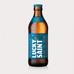 Lucky Saint Unfiltered Lager 330ml Bottles - Lucky Saint