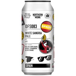 Northern Monk Spain Series OFS083 White Sangria Pale 440ml (6.9%) - Indiebeer