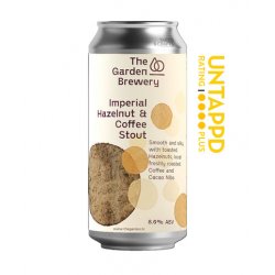 Imperial Hazelnut & Coffee Stout, The Garden Brewery - Yards & Crafts