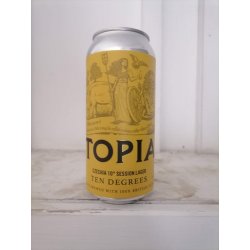 Utopian Ten Degrees 3.9% (440ml can) - waterintobeer