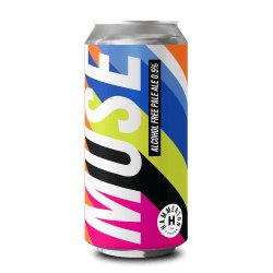 Hammerton MUSE AF Alcohol-Free Pale Ale (0.5% ABV) – 440ml - The Alcohol Free Co