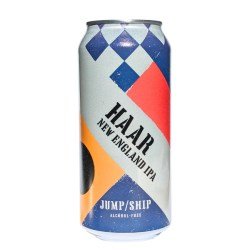 Jump Ship Brewing Haar Alcohol-Free New England IPA (0.5% ABV) – 440ml - The Alcohol Free Co