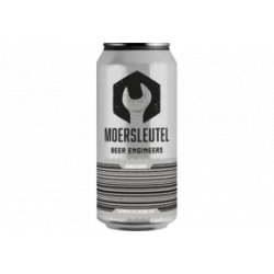 Moersleutel Craft Brewery Barcode: Silver & Jet Black