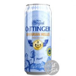 Bia Oettinger Bavarian Helles 4.7% – Lon 500ml – Thùng 24 Lon - First Beer – Bia Nhập Khẩu Giá Sỉ