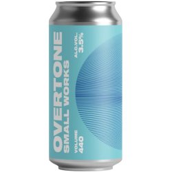 Overtone Small Works 2022 Pale Ale 440ml (3.5%) - Indiebeer