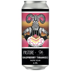 Pastore Raspberry Tiramisu Pastry Sour 440ml (6%) - Indiebeer