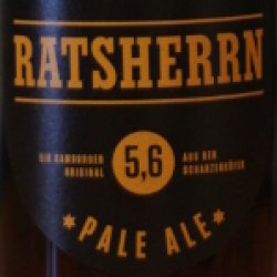 Ratsherrn Pale Ale - Bierlager