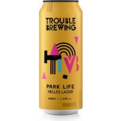 Trouble Brewing Park Life Helles Lager Can 440ML - Drink Store