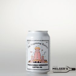 Kromme Haring  Pescadores Coronados Coffee IPA Blik 33cl - Melgers