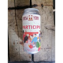 Brew York Particip8 4.5% (440ml can) - waterintobeer