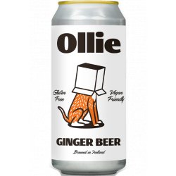 Hopfully Ollie Ginger Beer 4% ABV 440ml Can - Martins Off Licence