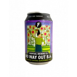 Frontaal x Põhjala - No Way Out B.A. 33 cl - Bieronomy